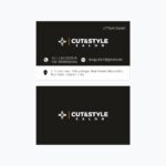 Classic Visiting Card Both Side