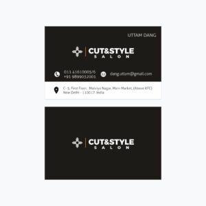 Classic Visiting Card Both Side