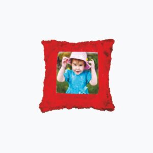 Cushions Red Fur