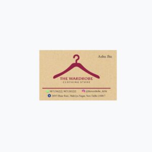Visiting Card Craft Paper Single Side