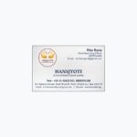 Visiting Card Textured/Specialty Paper Single Side